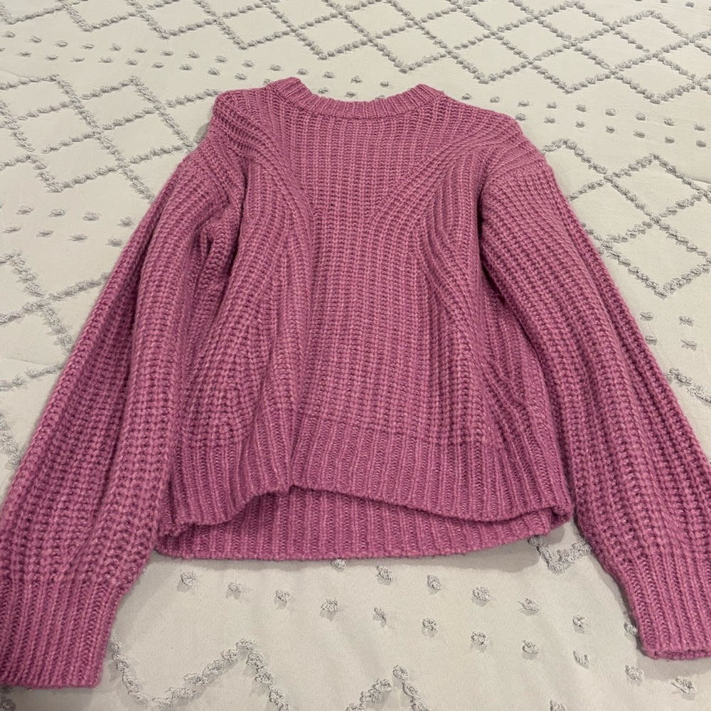 Target Women's Purple/Pink Knit Sweater